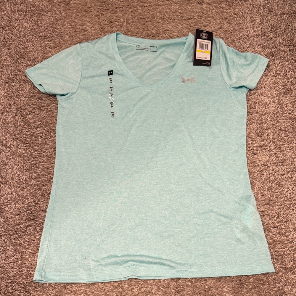 Under Armour Women's Aqua Short Sleeve Tee